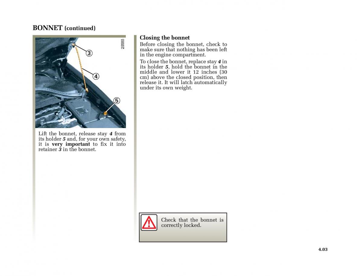 Renault Megane II 2 owners manual / page 176