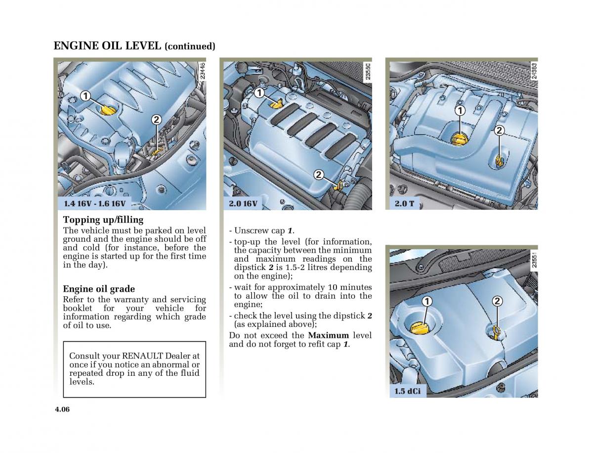 Renault Megane II 2 owners manual / page 179