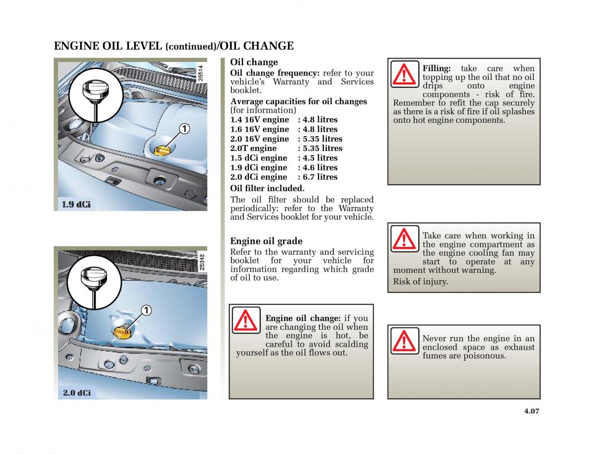 Renault Megane II 2 owners manual / page 180