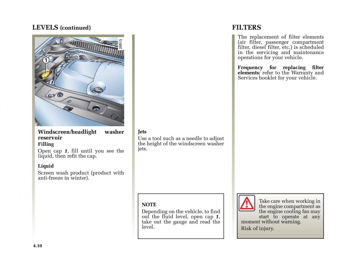 Renault Megane II 2 owners manual / page 183