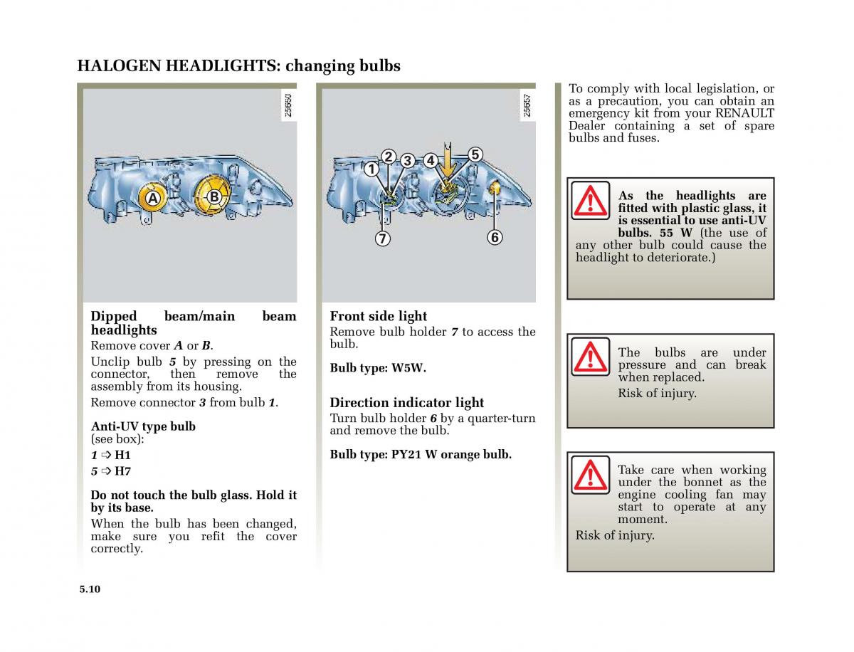 Renault Megane II 2 owners manual / page 197