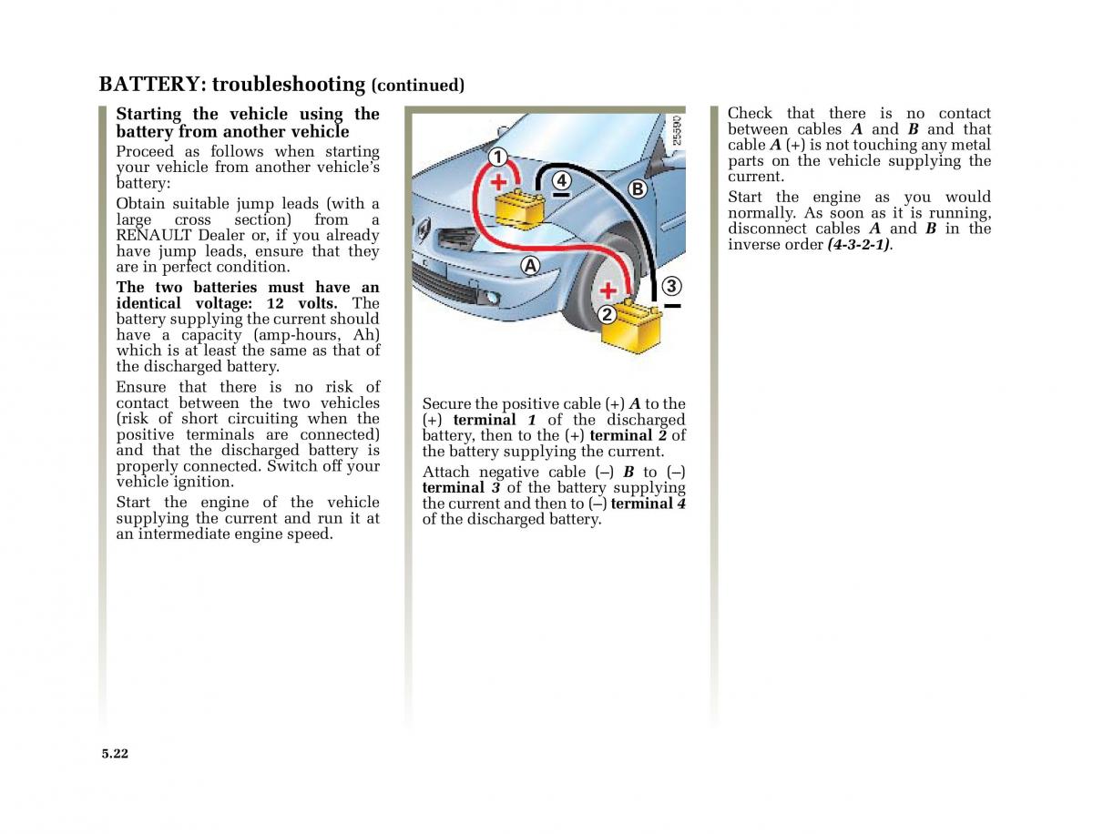 Renault Megane II 2 owners manual / page 209