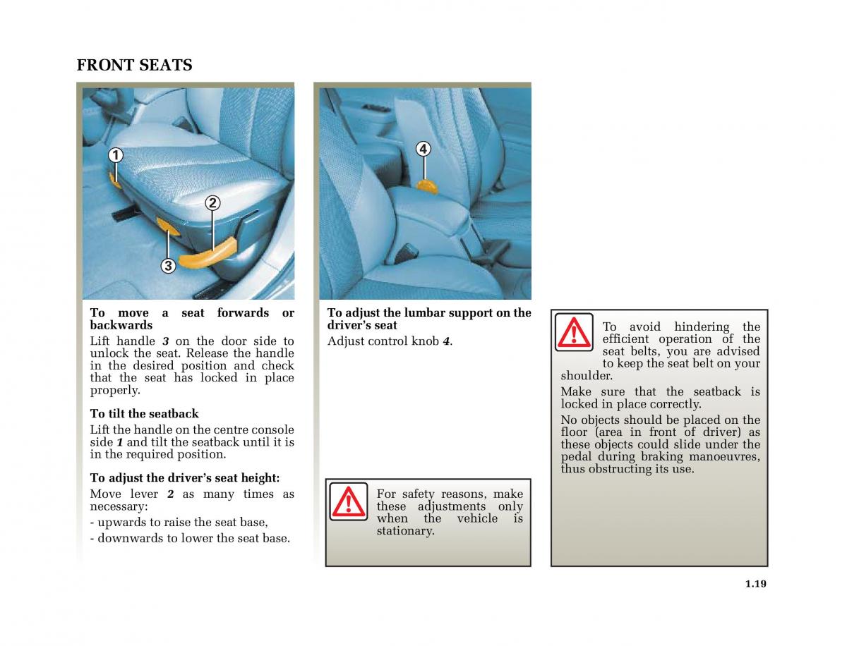 Renault Megane II 2 owners manual / page 28