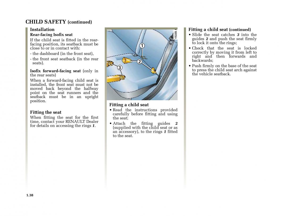 Renault Megane II 2 owners manual / page 47