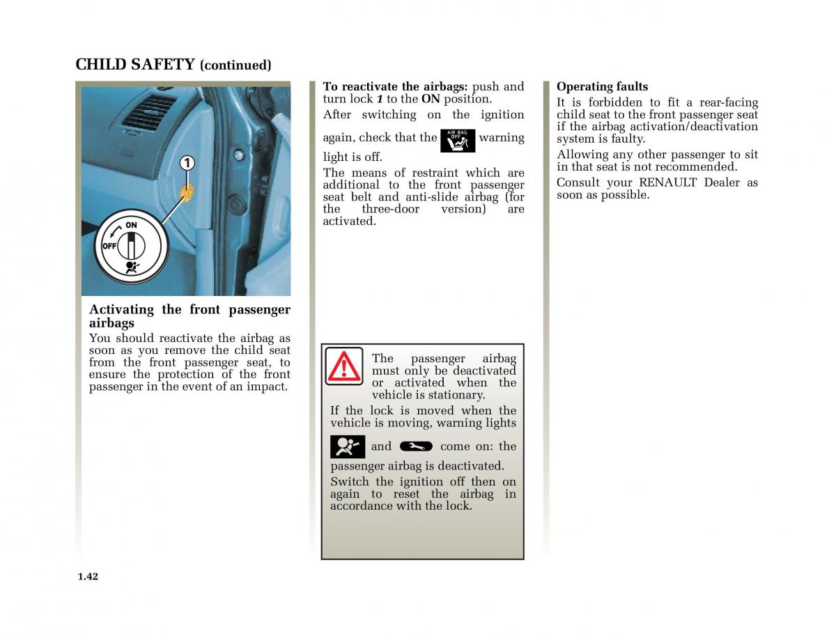 Renault Megane II 2 owners manual / page 51