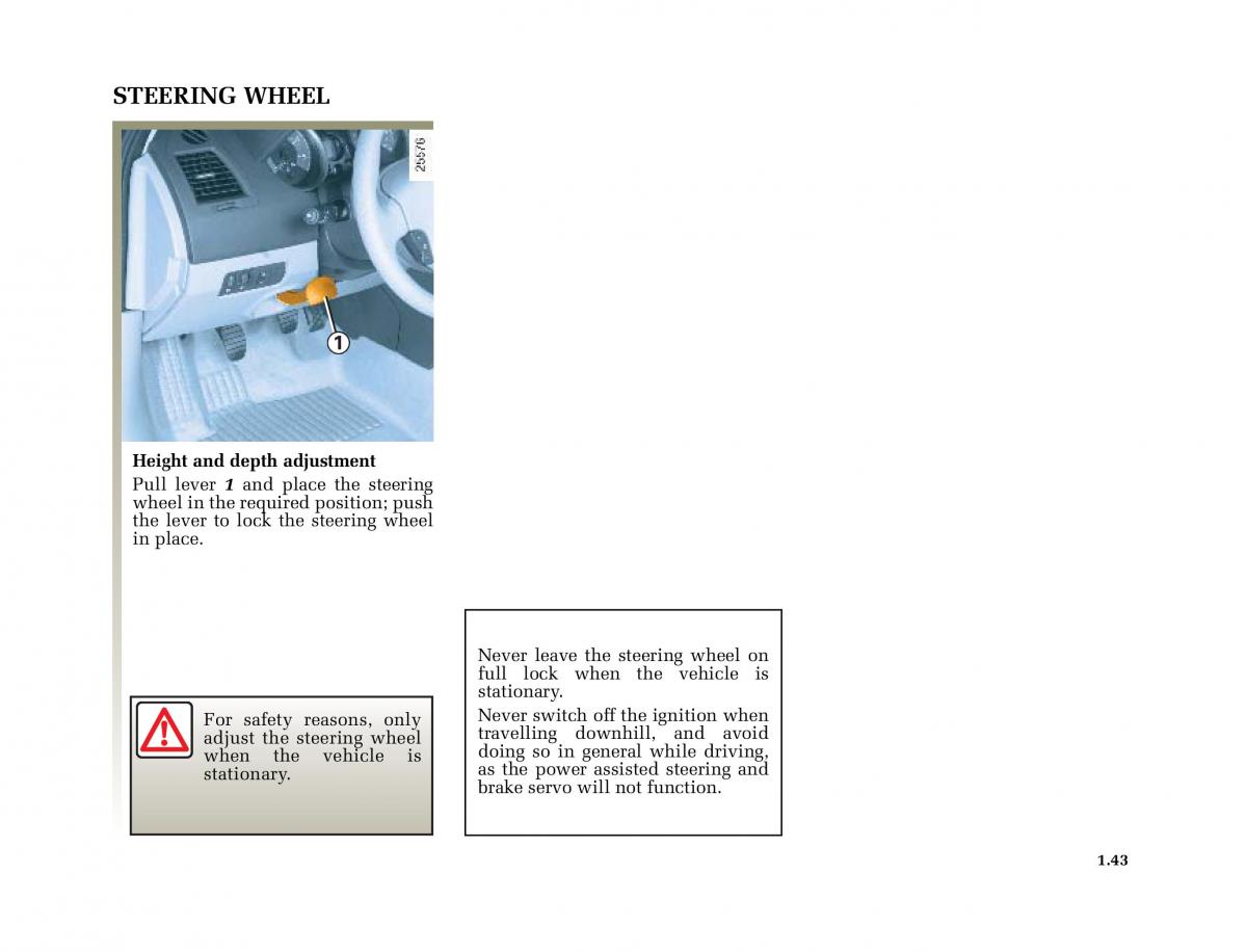 Renault Megane II 2 owners manual / page 52