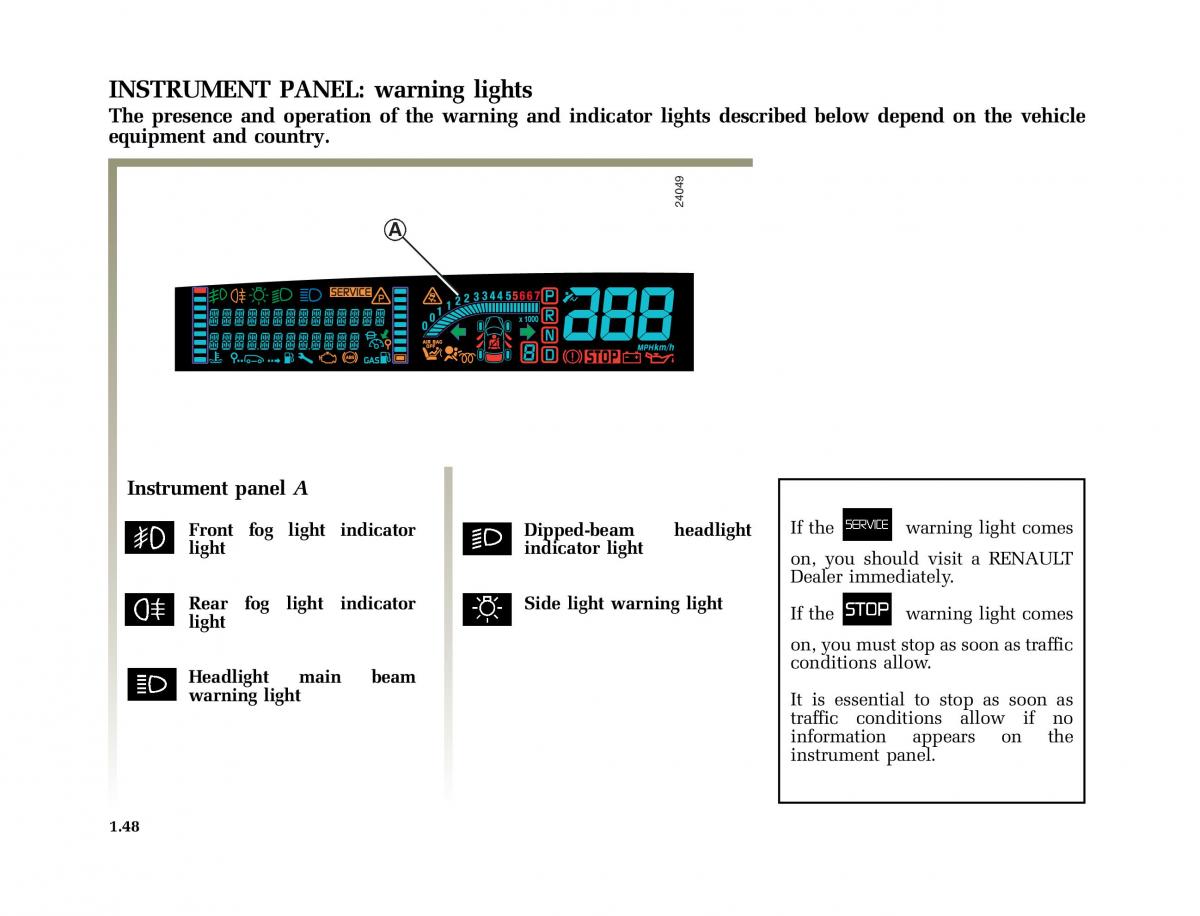 Renault Scenic II 2 owners manual / page 59