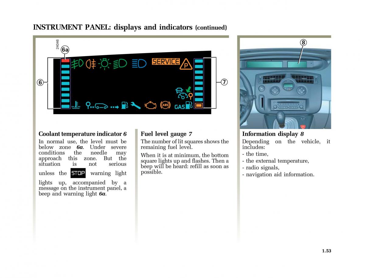 Renault Scenic II 2 owners manual / page 64