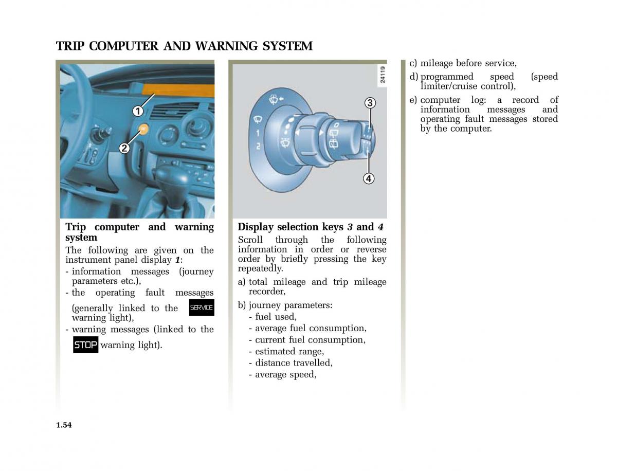 Renault Scenic II 2 owners manual / page 65