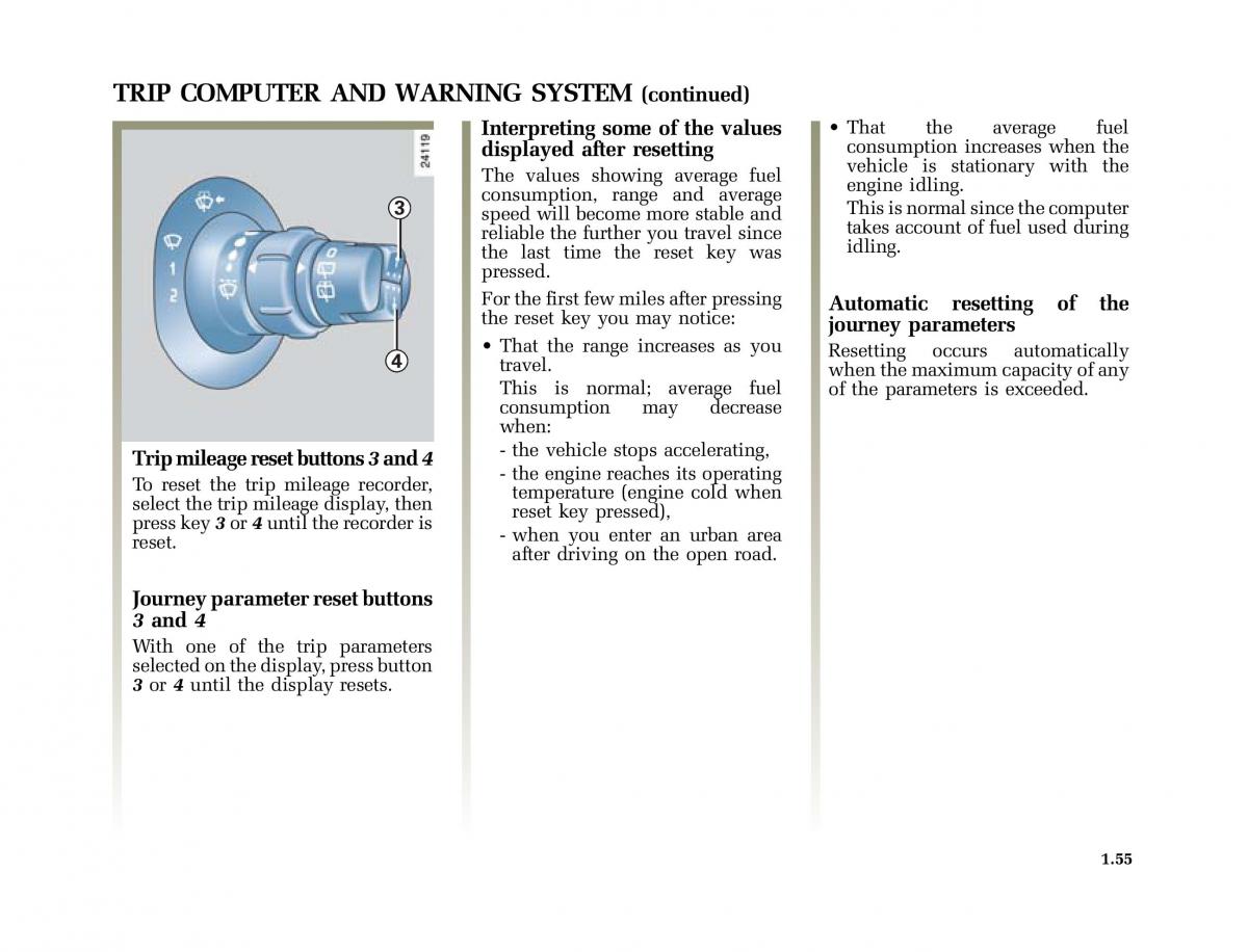 Renault Scenic II 2 owners manual / page 66