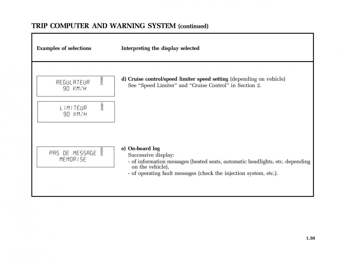 Renault Scenic II 2 owners manual / page 70