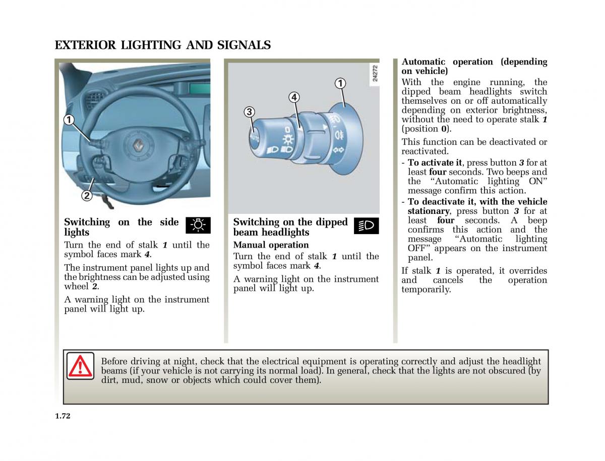 Renault Scenic II 2 owners manual / page 83