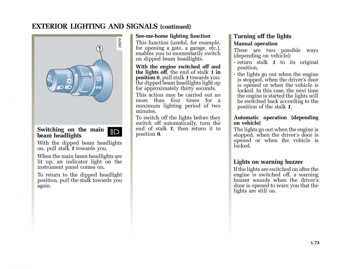 Renault Scenic II 2 owners manual / page 84