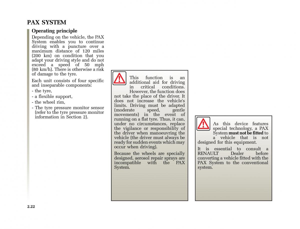 Renault Scenic II 2 owners manual / page 113