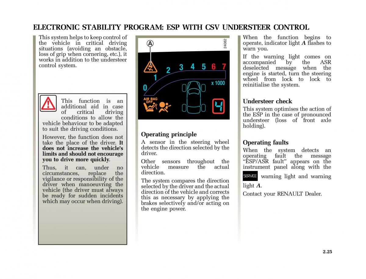 Renault Scenic II 2 owners manual / page 116