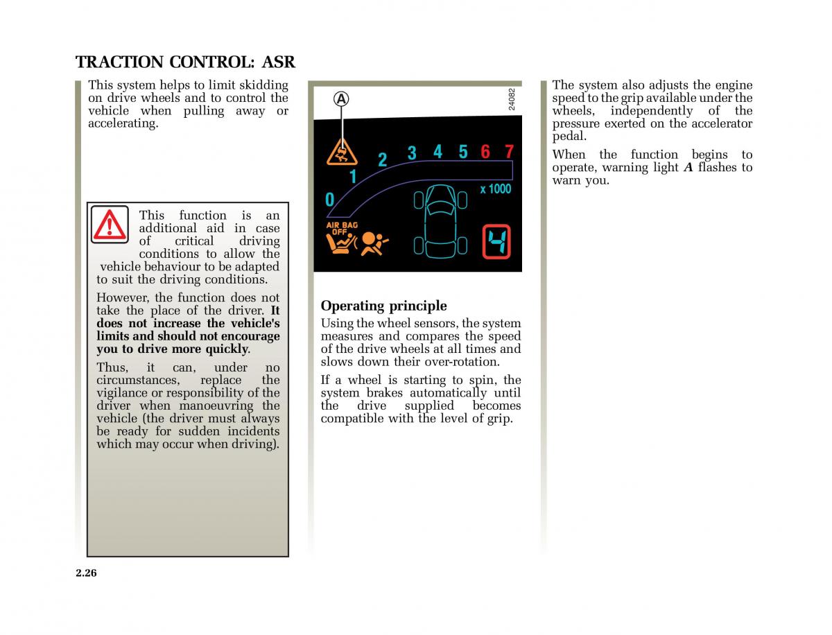 Renault Scenic II 2 owners manual / page 117