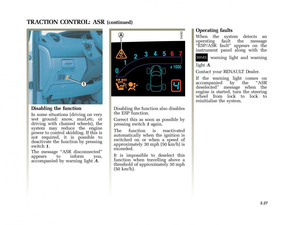 Renault Scenic II 2 owners manual / page 118