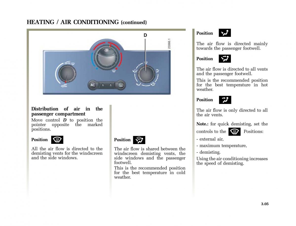 Renault Scenic II 2 owners manual / page 138