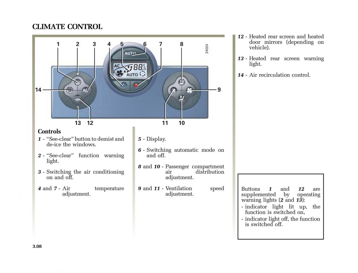 Renault Scenic II 2 owners manual / page 141