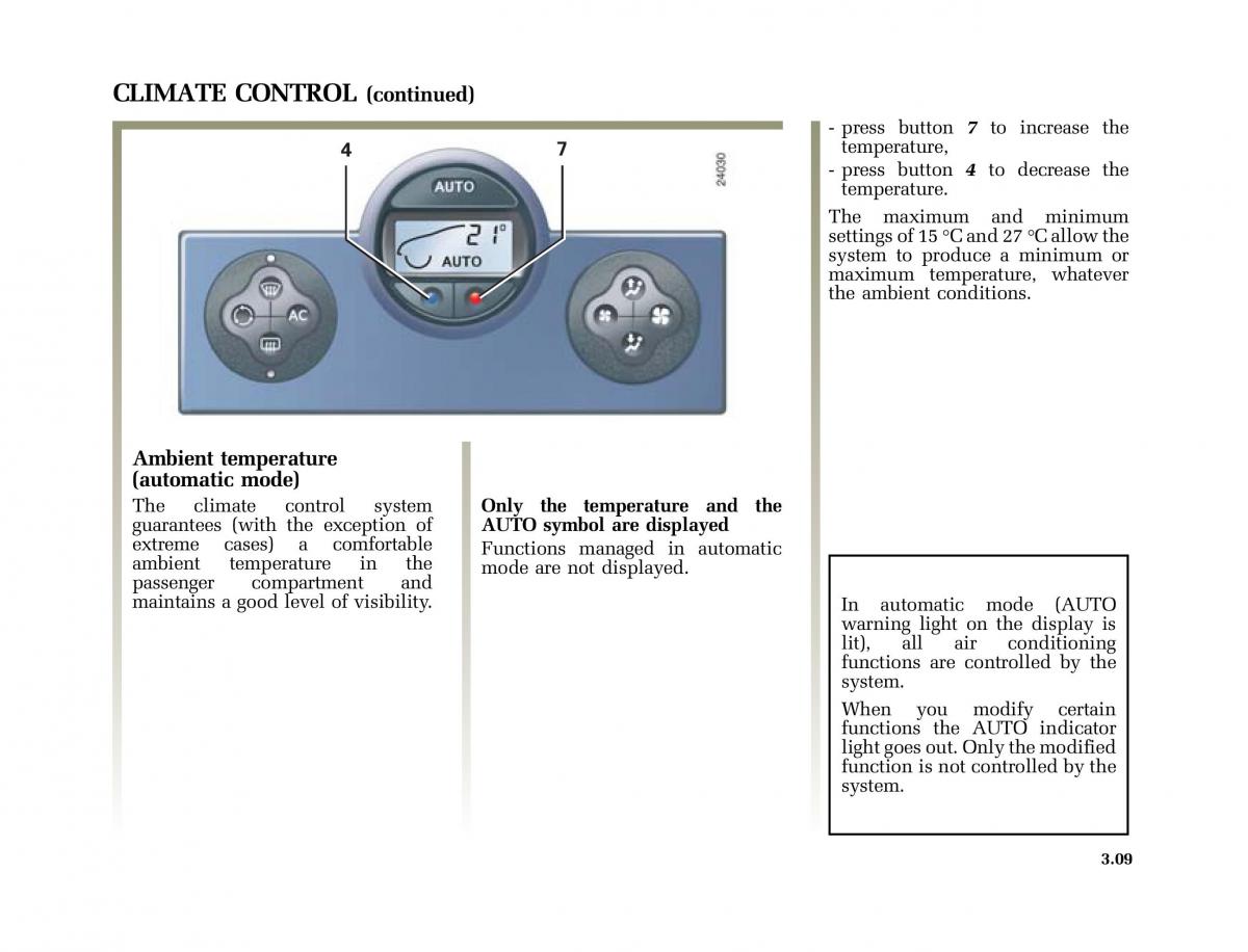 Renault Scenic II 2 owners manual / page 142