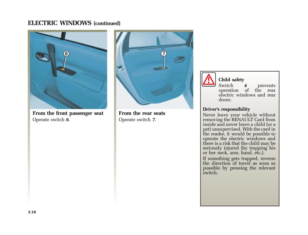 Renault Scenic II 2 owners manual / page 151