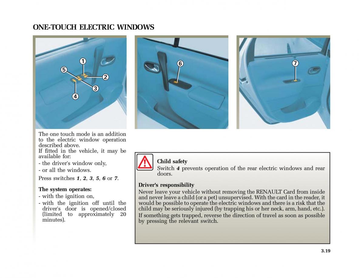 Renault Scenic II 2 owners manual / page 152