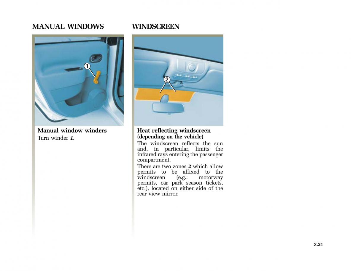 Renault Scenic II 2 owners manual / page 154