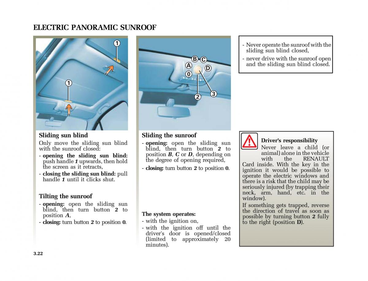 Renault Scenic II 2 owners manual / page 155