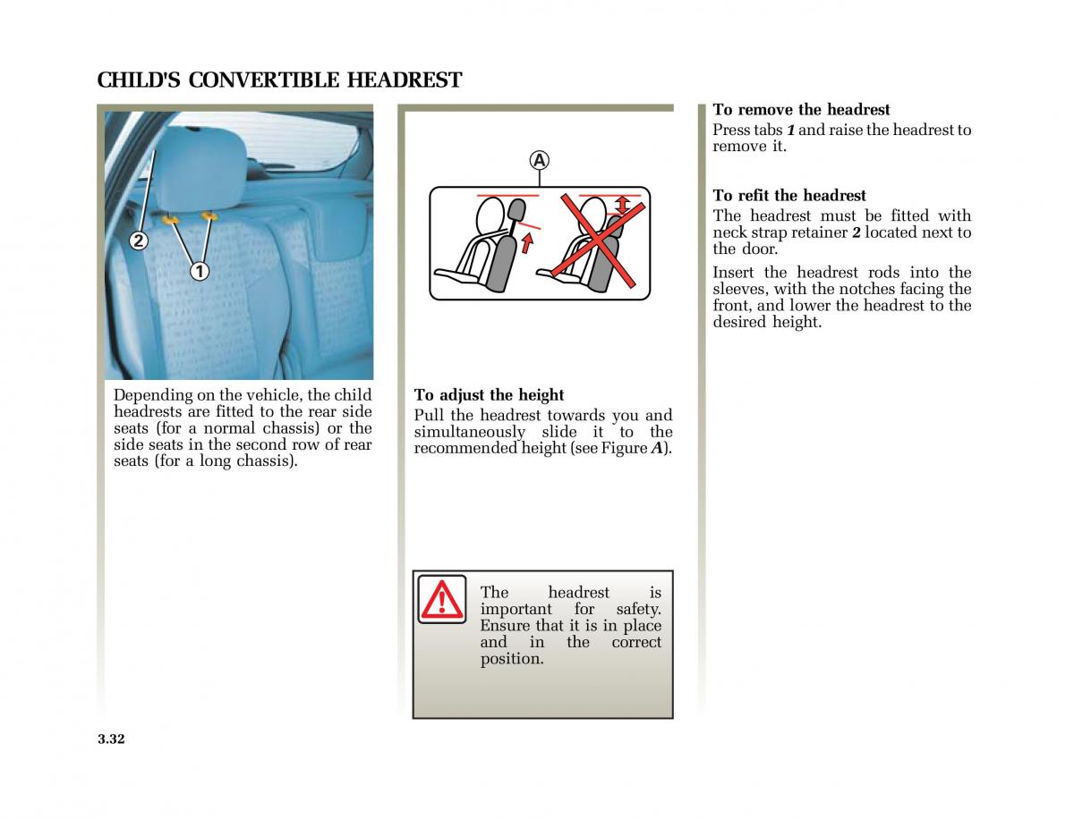 Renault Scenic II 2 owners manual / page 165