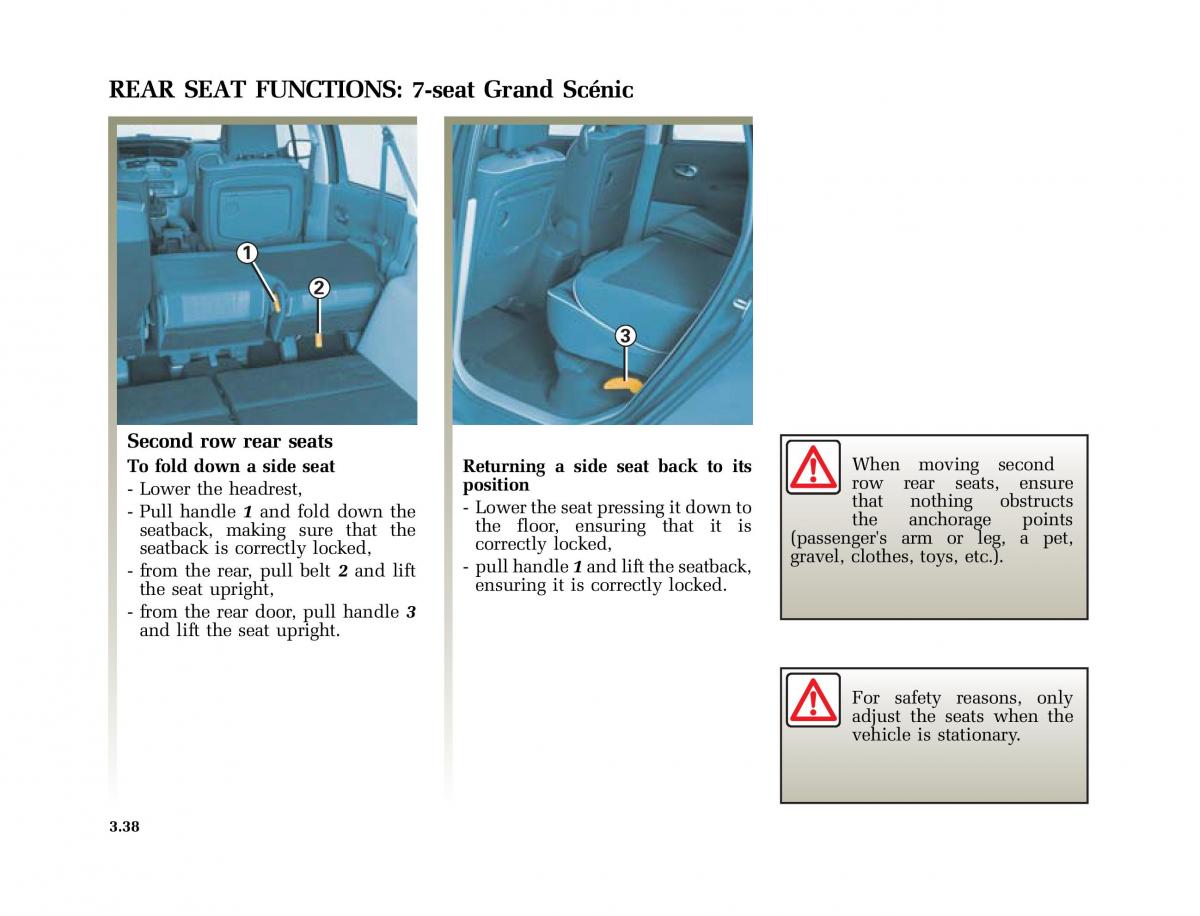 Renault Scenic II 2 owners manual / page 171