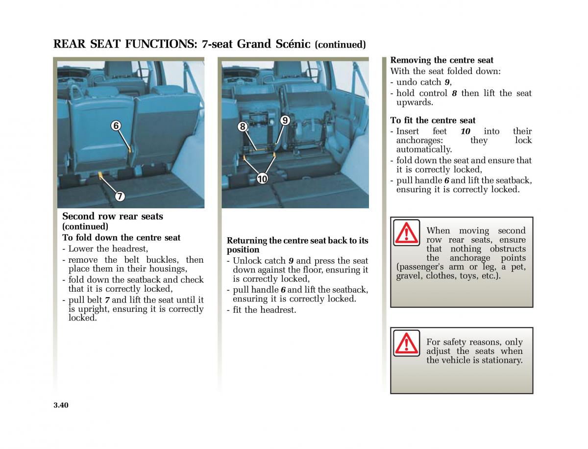 Renault Scenic II 2 owners manual / page 173