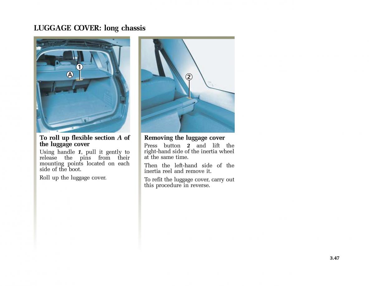 Renault Scenic II 2 owners manual / page 180