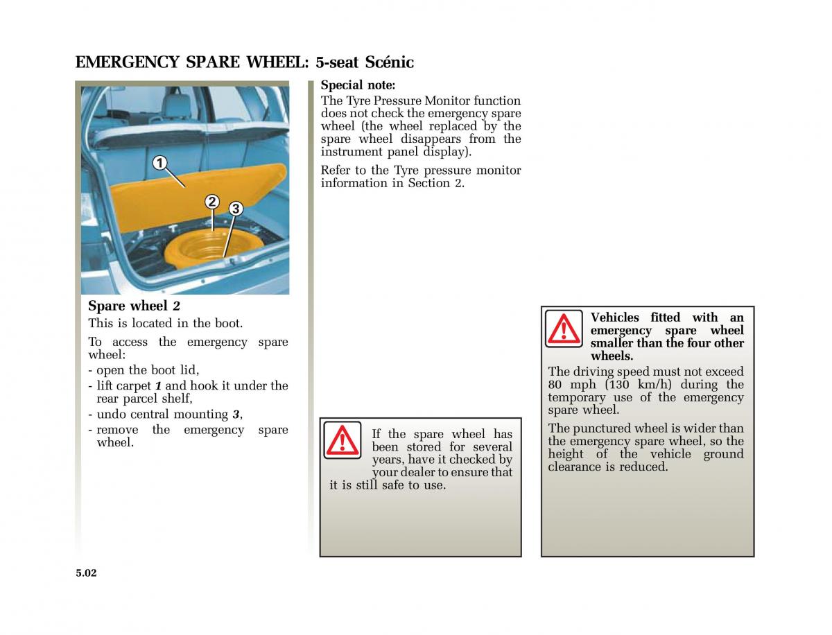 Renault Scenic II 2 owners manual / page 201