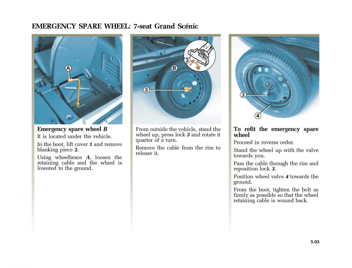 Renault Scenic II 2 owners manual / page 202