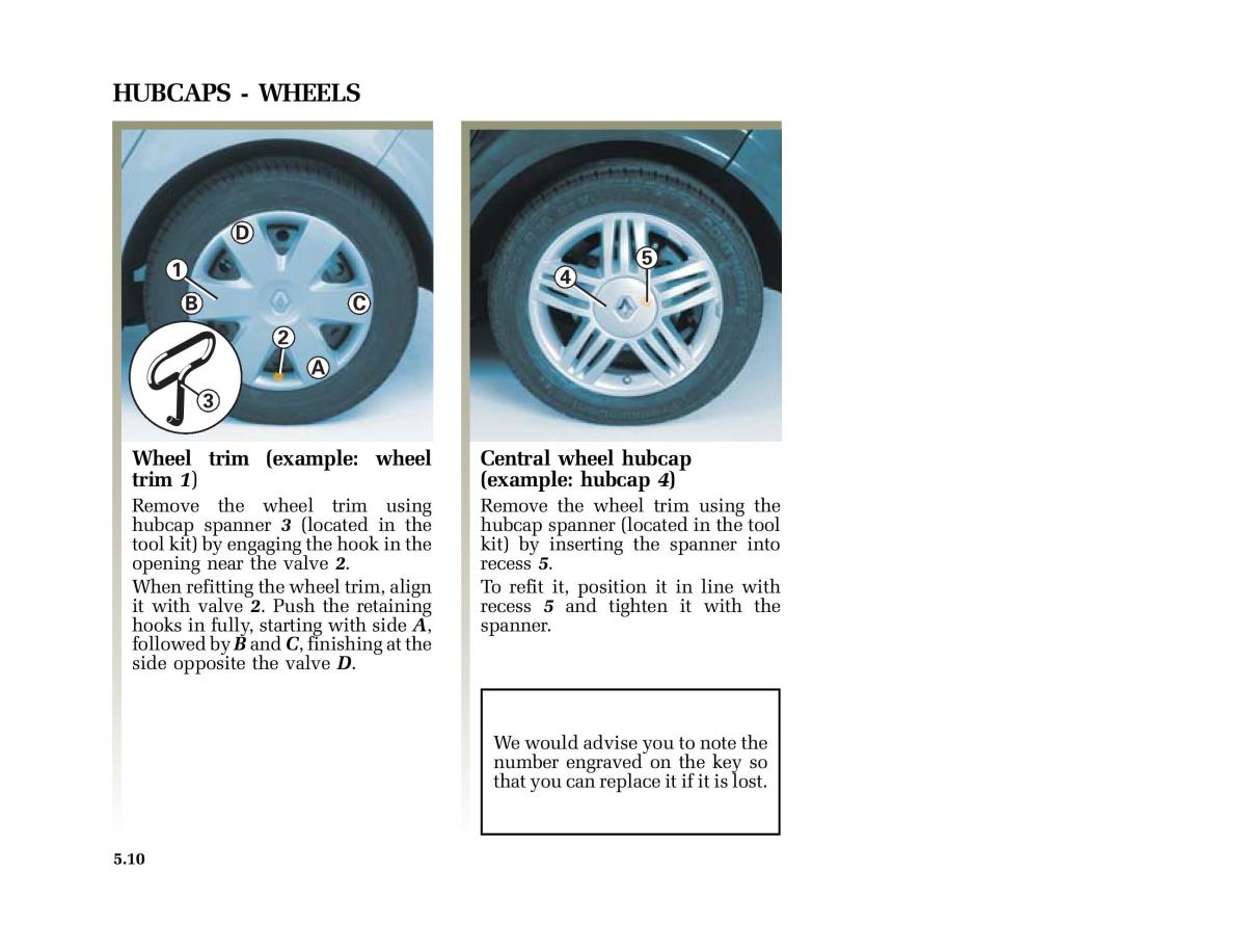 Renault Scenic II 2 owners manual / page 209