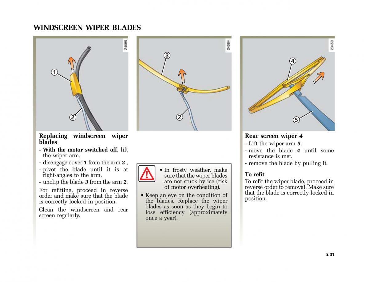 Renault Scenic II 2 owners manual / page 230