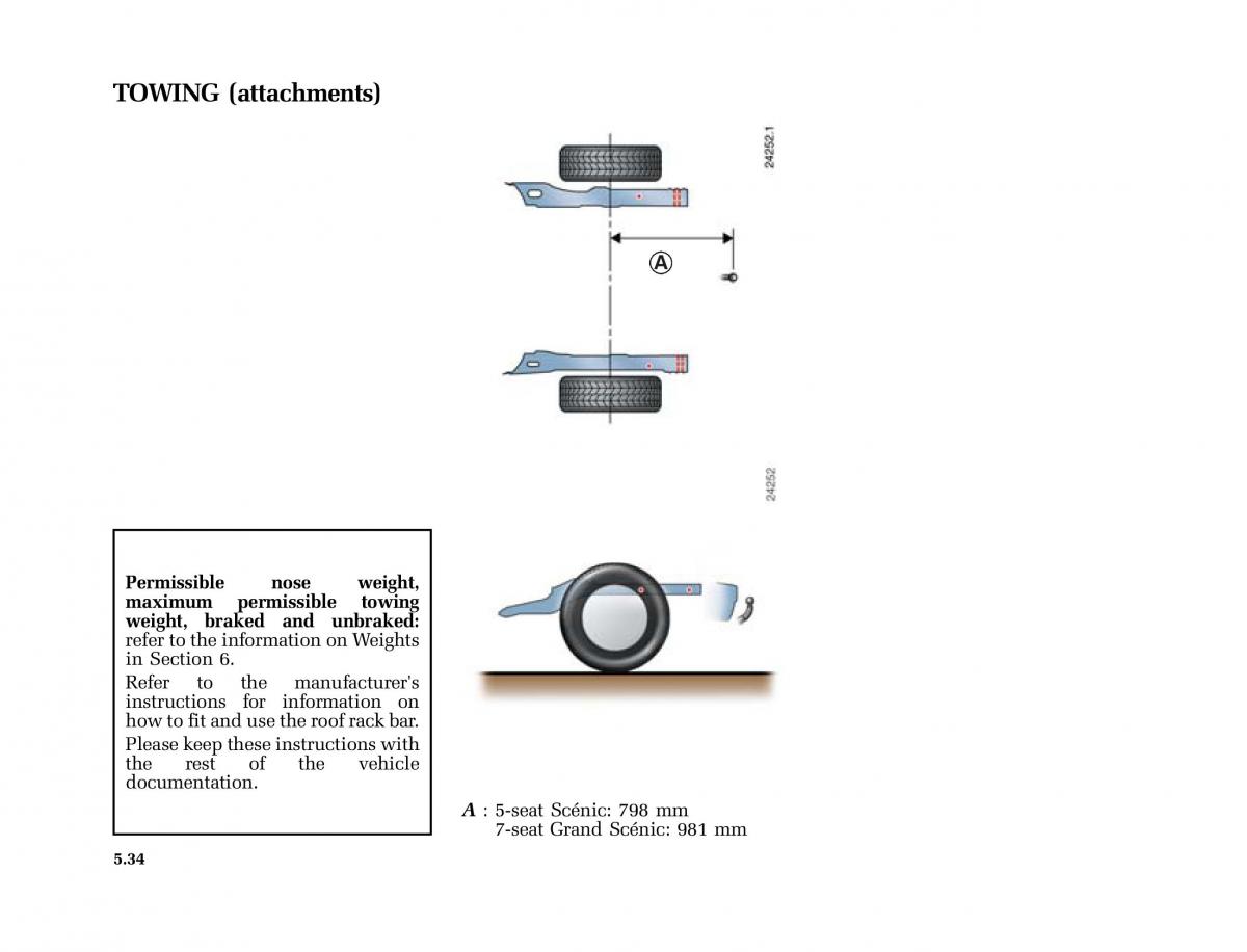 Renault Scenic II 2 owners manual / page 233