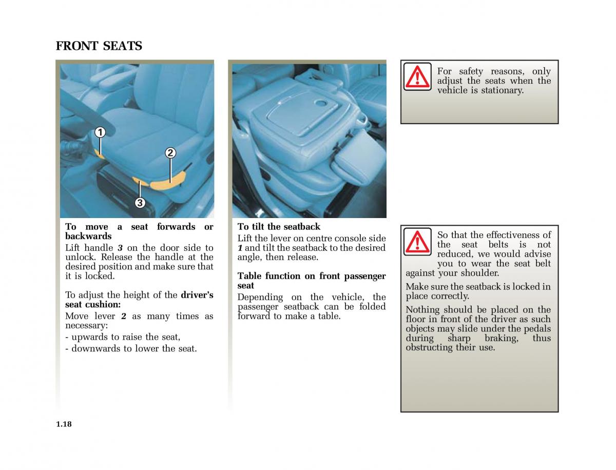 Renault Scenic II 2 owners manual / page 29