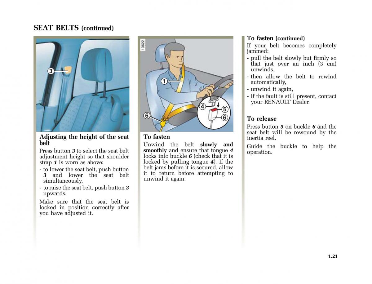 Renault Scenic II 2 owners manual / page 32