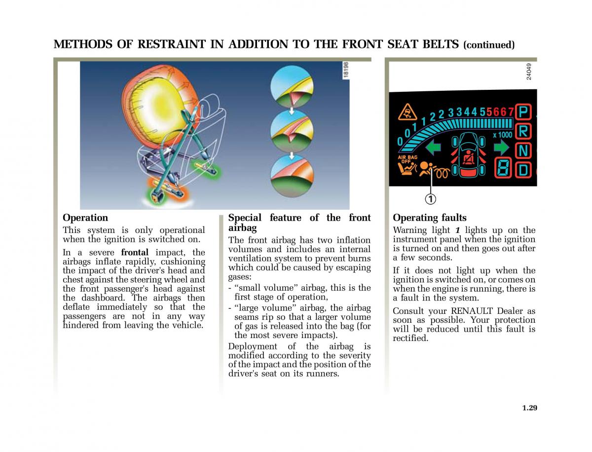 Renault Scenic II 2 owners manual / page 40