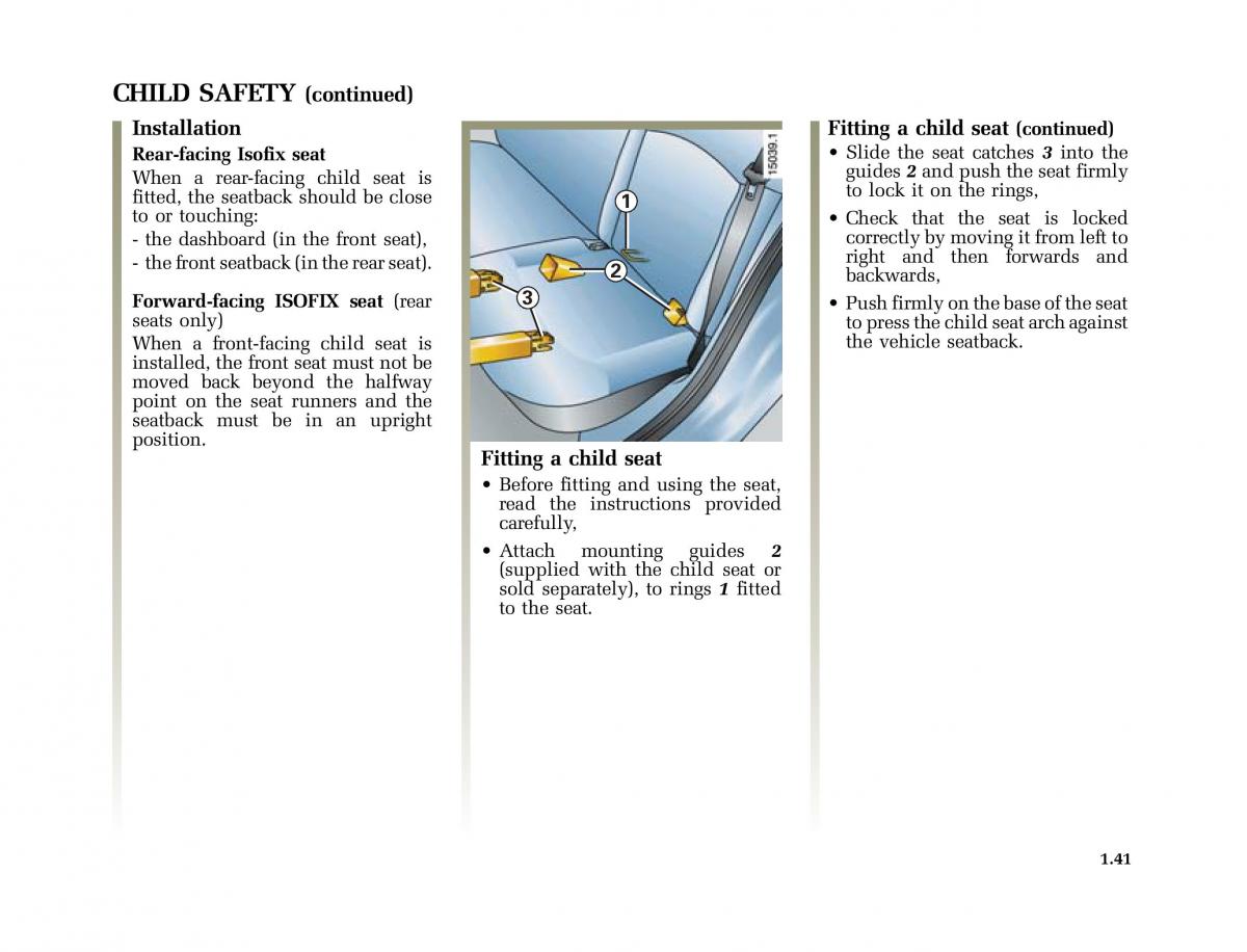 Renault Scenic II 2 owners manual / page 52