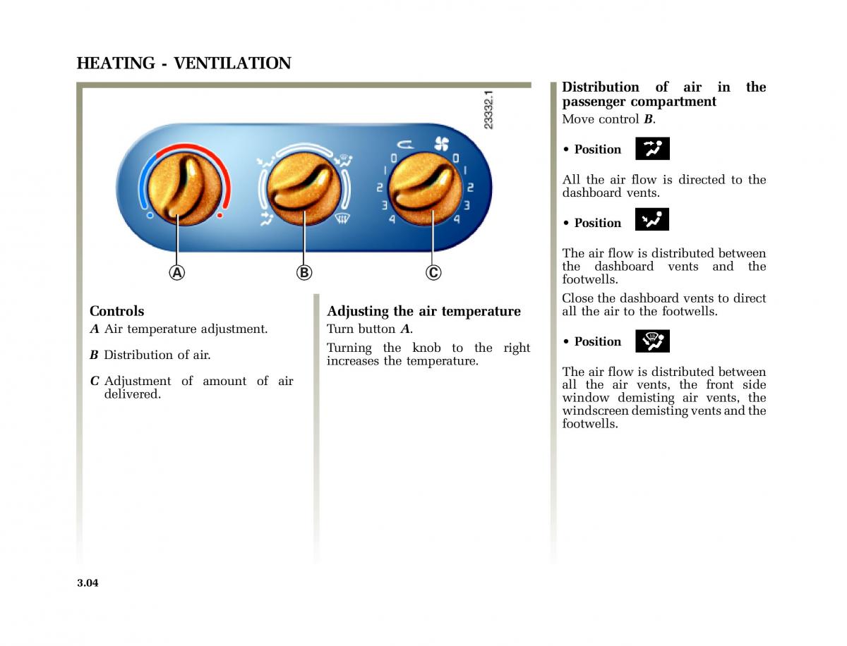 Renault Twingo I 1 owners manual / page 73