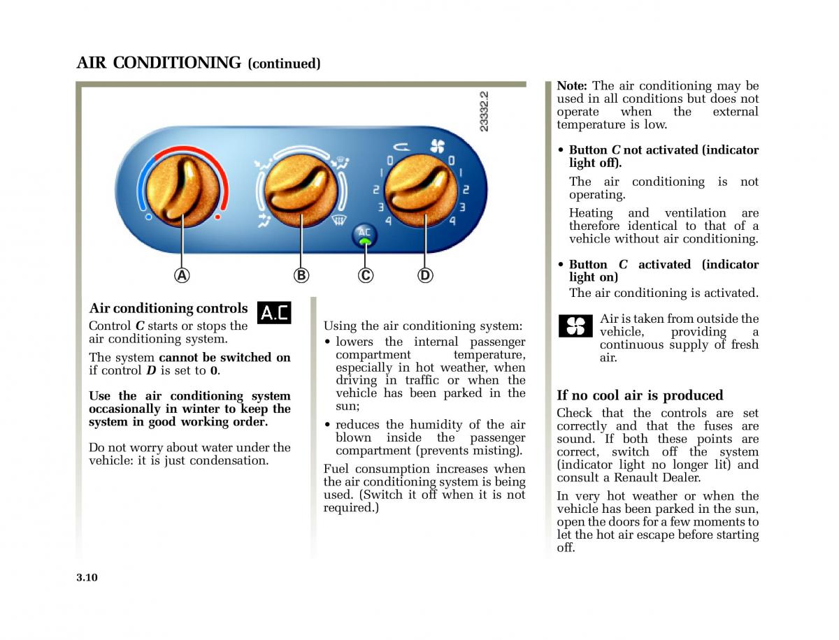 Renault Twingo I 1 owners manual / page 79