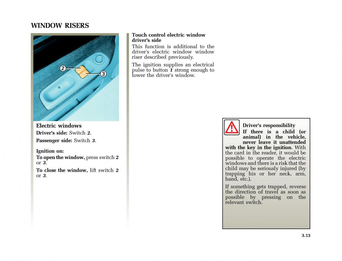 Renault Twingo I 1 owners manual / page 82