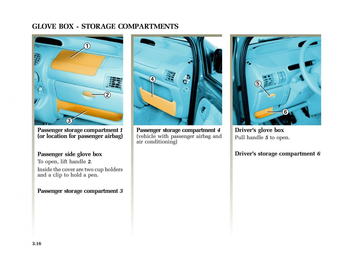 Renault Twingo I 1 owners manual / page 85