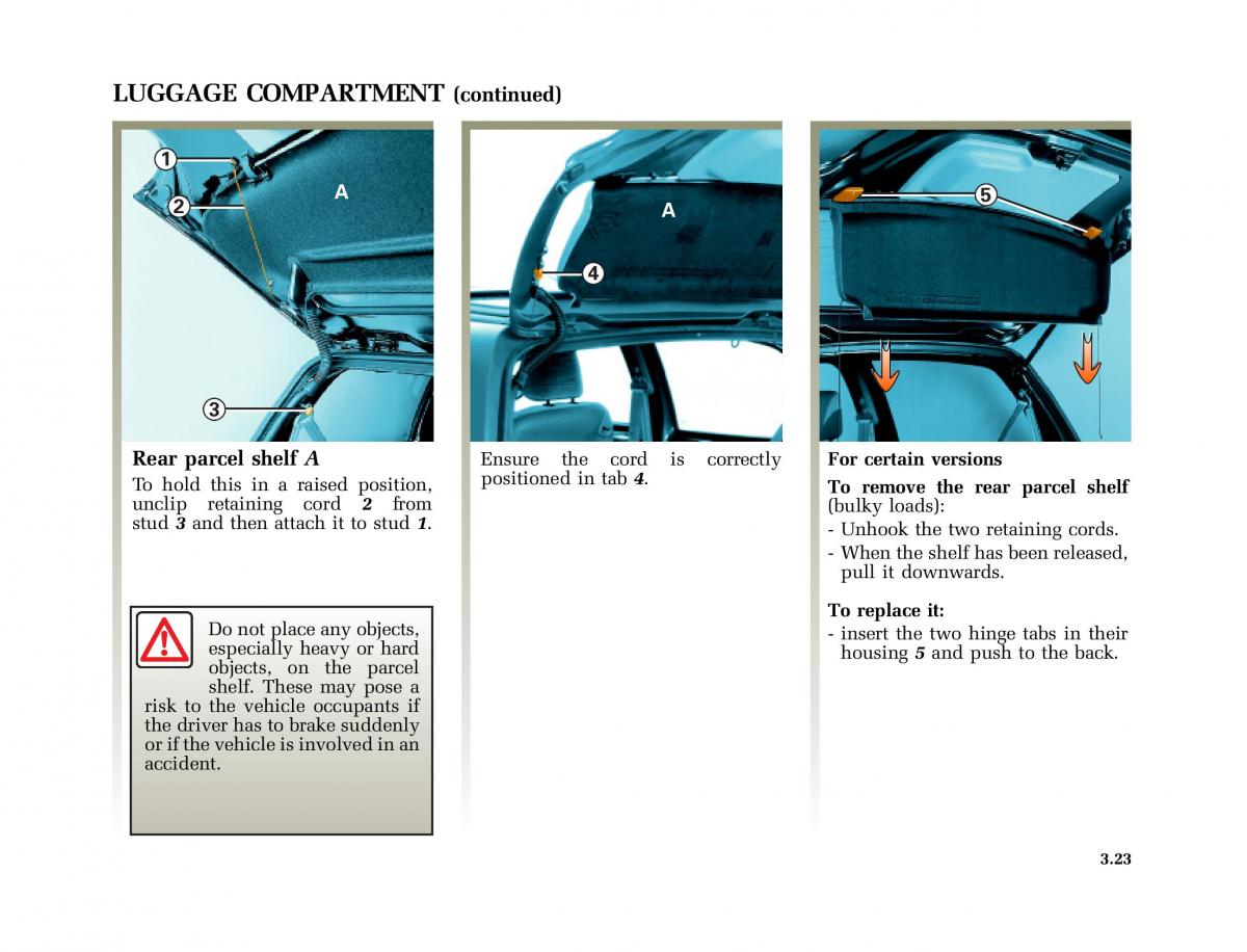 Renault Twingo I 1 owners manual / page 92