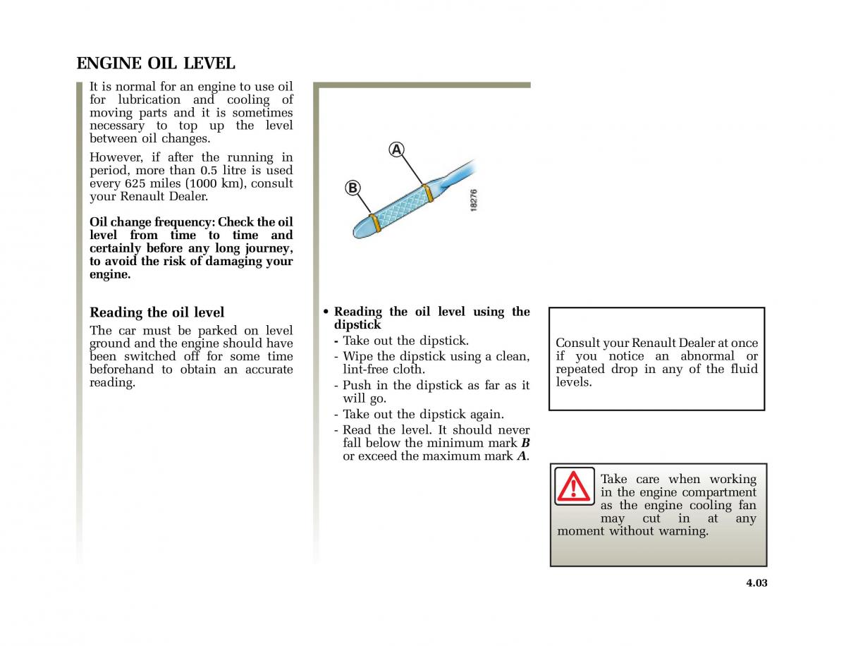 Renault Twingo I 1 owners manual / page 100