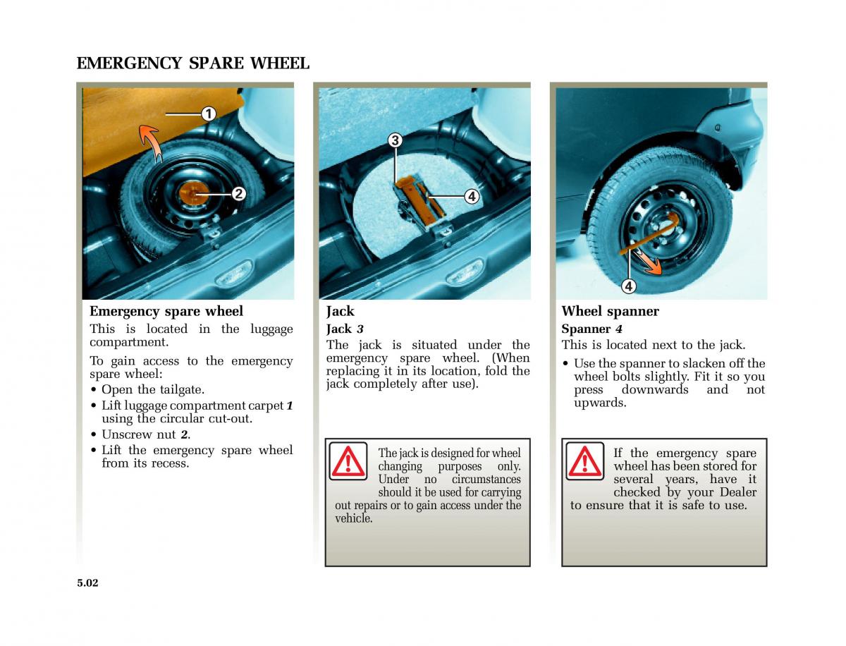 Renault Twingo I 1 owners manual / page 111