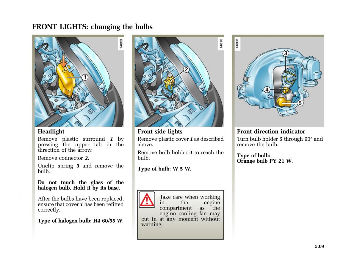 Renault Twingo I 1 owners manual / page 118