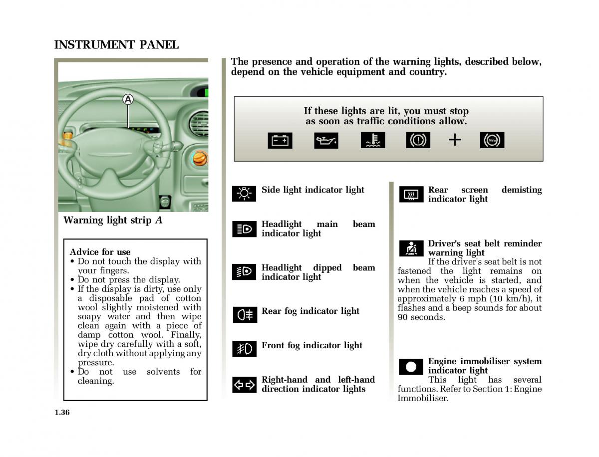 Renault Twingo I 1 owners manual / page 41